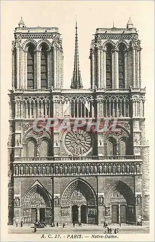 Cartes postales Paris Notre-Dame