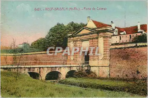 Cartes postales Neuf-Brisach (Ht Rh) Porte de Colmar