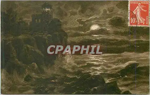 Cartes postales Mer dechainee