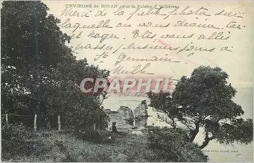 Cartes postales Environs de Royan Sur la Falaise a Vallieres