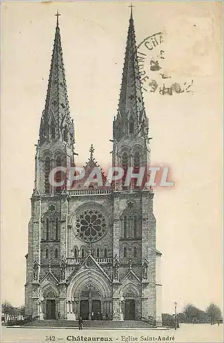 Cartes postales Chateauroux Eglise Saint-Andre