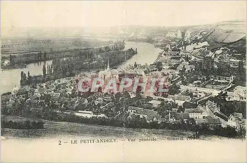 Ansichtskarte AK Le Petit Andely Vue generale