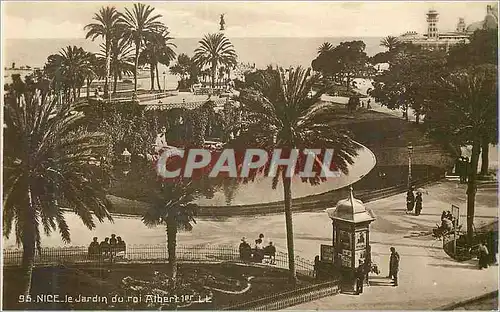 Cartes postales Nice Le Jardins du roi Albert Ier