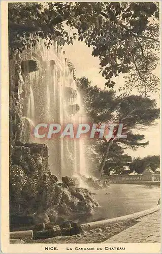 Cartes postales Nice La Cascade du Chateau