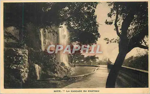 Cartes postales Nice La Cascade du Chateau