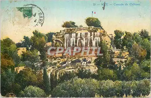 Cartes postales Nice Cascade du Chateau