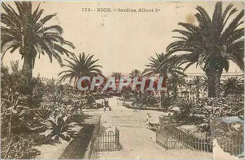 Cartes postales Nice Jardins Albert 1er