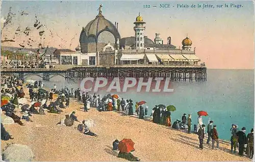 Cartes postales Nice Palais de la Jetee sur la Plage