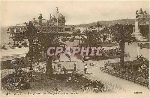 Cartes postales Nice Les Jardins Vue panoramique