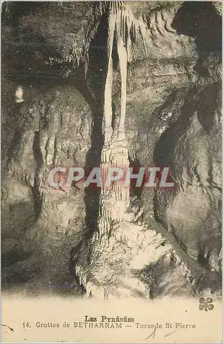 Ansichtskarte AK Les Pyrenees Grotte de Betharram Torsade St Pierre