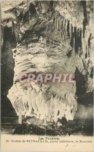 Cartes postales Les Pyrenees Grotte de Betharram partie inferieure le Bourdon