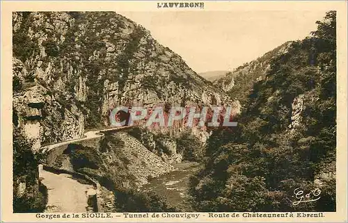 Cartes postales L'Auvergne Gorges de la Sioule