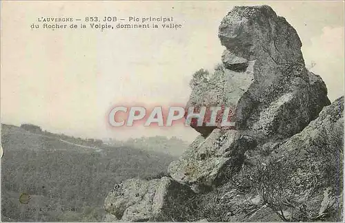 Cartes postales L'Auvergne Job Pic Principal du Rocher