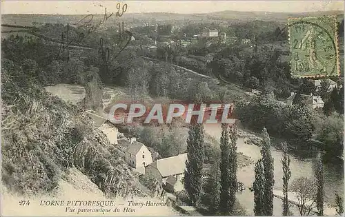 Cartes postales L'Orne Pittoresque Thury-Harcourt Vue panoramique du Hom