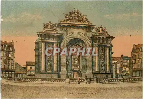 Cartes postales La Porte de Paris Lille