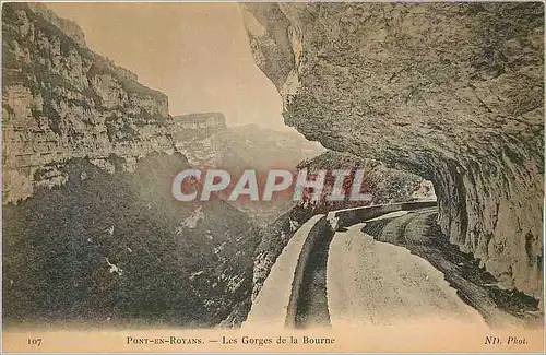 Cartes postales Pont-en-Royans Les Gorges de la Bourne