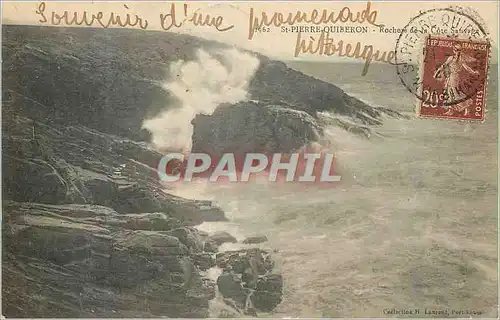 Cartes postales St Pierre Quiberon Rochers