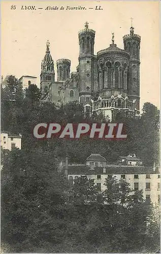 Cartes postales Lyon Abside de Fourviere