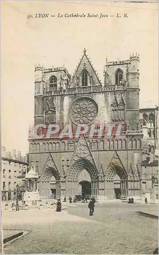 Cartes postales Lyon La Cathedrale Saint-Jean