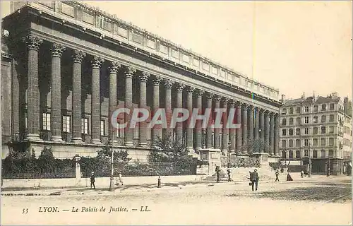 Cartes postales Lyon Le Palais de Justice