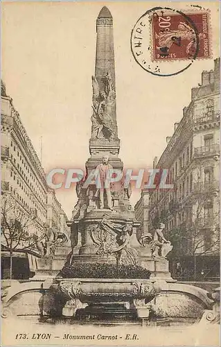 Cartes postales Lyon Monument Carnot