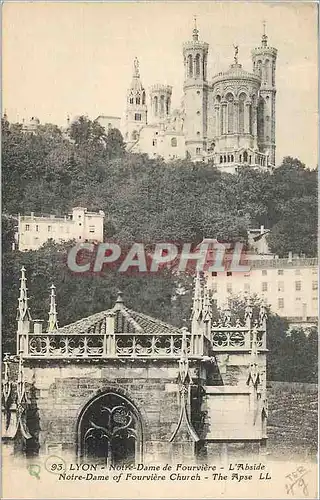 Cartes postales Lyon Notre Dame de Fourviere L'Abside