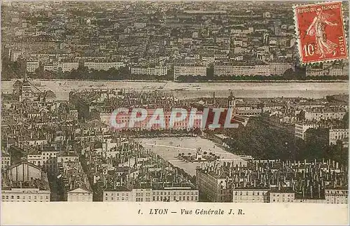 Cartes postales Lyon Vue Generale