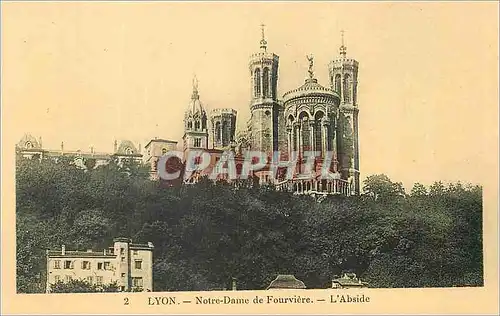 Cartes postales Lyon Notre-Dame de Fourviere L'Abside