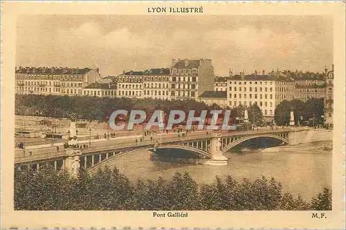 Ansichtskarte AK Lyon Pont Gallieni