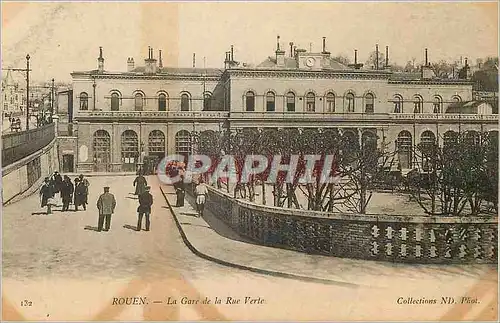 Cartes postales Rouen La Gare de la Rue Verte