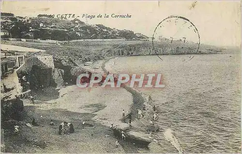 Ansichtskarte AK Cette Plage de la Corniche