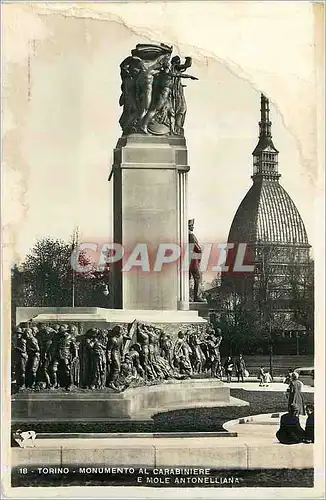 Cartes postales Torino Monumento al Carabiniere