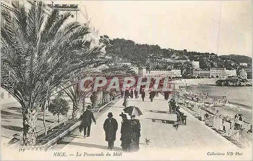 Cartes postales Nice La Promenade du Midi