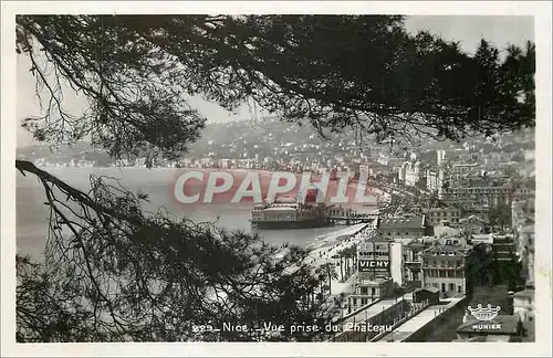 Cartes postales Nice Vue prise du Chateau