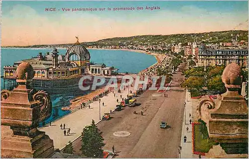 Ansichtskarte AK Nice Vue panoramique sur la promenade des Anglais