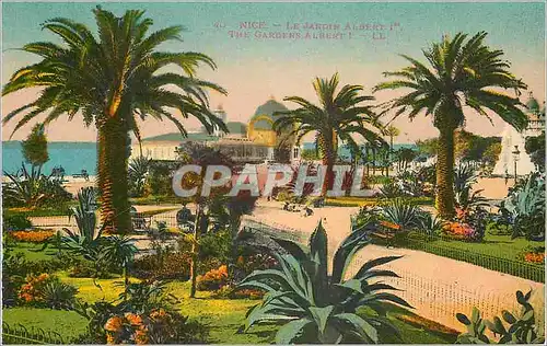 Cartes postales Nice Le Jardin Albert Ier