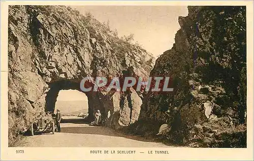 Cartes postales Route de la Schlucht Le Tunnel Automobile