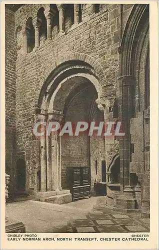 Ansichtskarte AK Chester Early Norman Arch