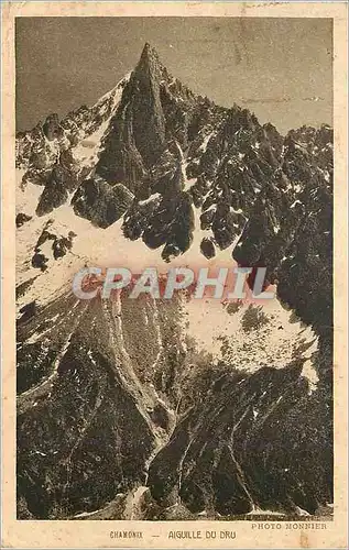 Cartes postales Chamonix Aiguille du Dru
