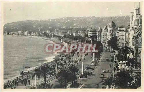 Cartes postales Nice Les Hotels sur la Promenade des Anglais