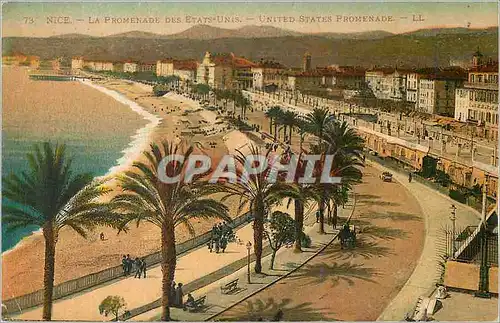 Cartes postales Nice La Promenade des Etats-Unis