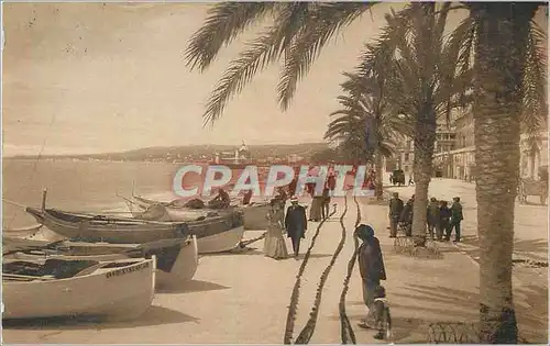 Cartes postales Nice La Promenade des Anglais et le Palais de la Jetee