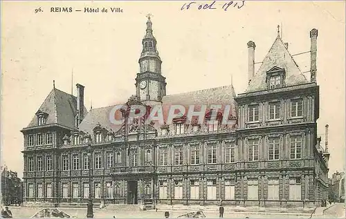 Cartes postales Reims Hotel de Ville