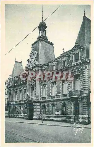 Ansichtskarte AK Fontainebleau (Seine-et-Marne) L'Hotel de Ville Rue Grande