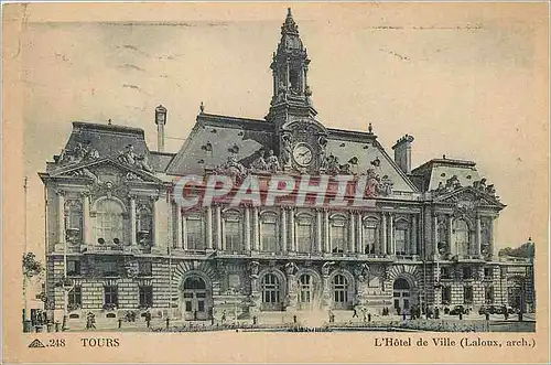 Ansichtskarte AK Tours L'Hotel de Ville (Laloux arch)