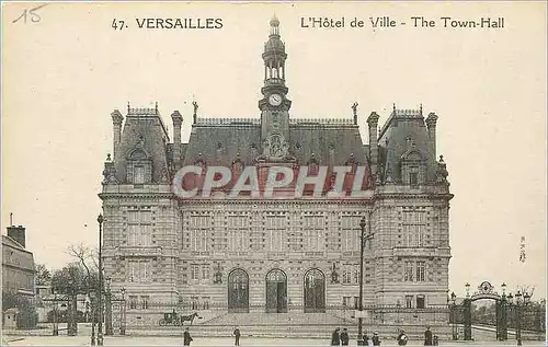 Cartes postales Versailles L'Hotel de Ville