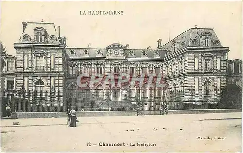 Cartes postales La Haute-Marne Chaumont La Prefecture
