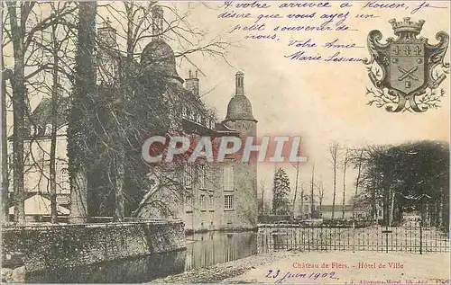 Cartes postales Chateau de Flers Hotel de Ville