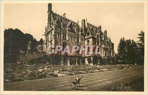 Ansichtskarte AK Parc Zoologique de Cleres (Seine-Inf) Facade Sud et Jardin