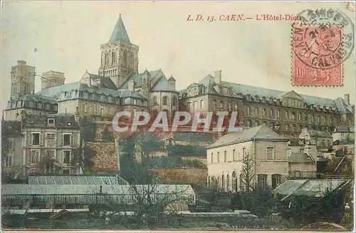 Cartes postales Caen L'Hotel Dieu